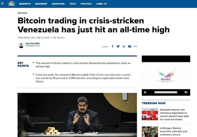 krisis venezuela dan kripto